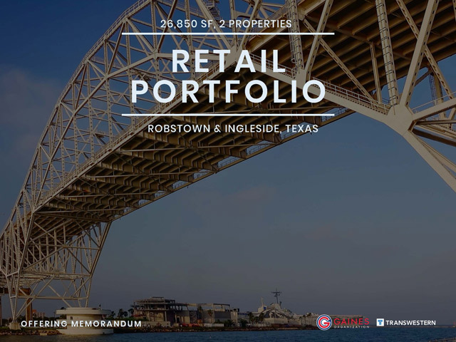 Portfolio of 2 Assets For Sale - Coastal Bend Retail, Industrial Portfolio